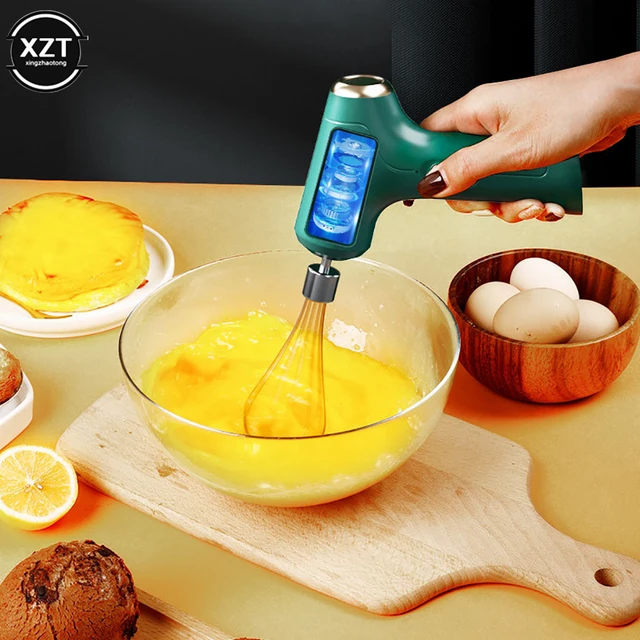 Handheld Electric Food Mixer Machine Wireless Portable Automatic Cake Beater  Cream Whipper Pastry Hand Blender for Kitchen - AliExpress