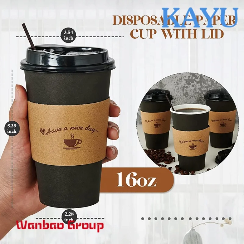Buy Wholesale China Paper Cups Pretty Disposable Coffee Cups Cute Coffee  Cups Paper With Lids Cheap Personalized Ripple Paper Coffee Cups With  Straws & Paper Cup at USD 0.11