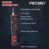 FrogBro Cordless Soldering Iron Kit Upgraded 11W Rechargeable Soldering Pen Professional Portable Wirless Repair Welding Tool 3