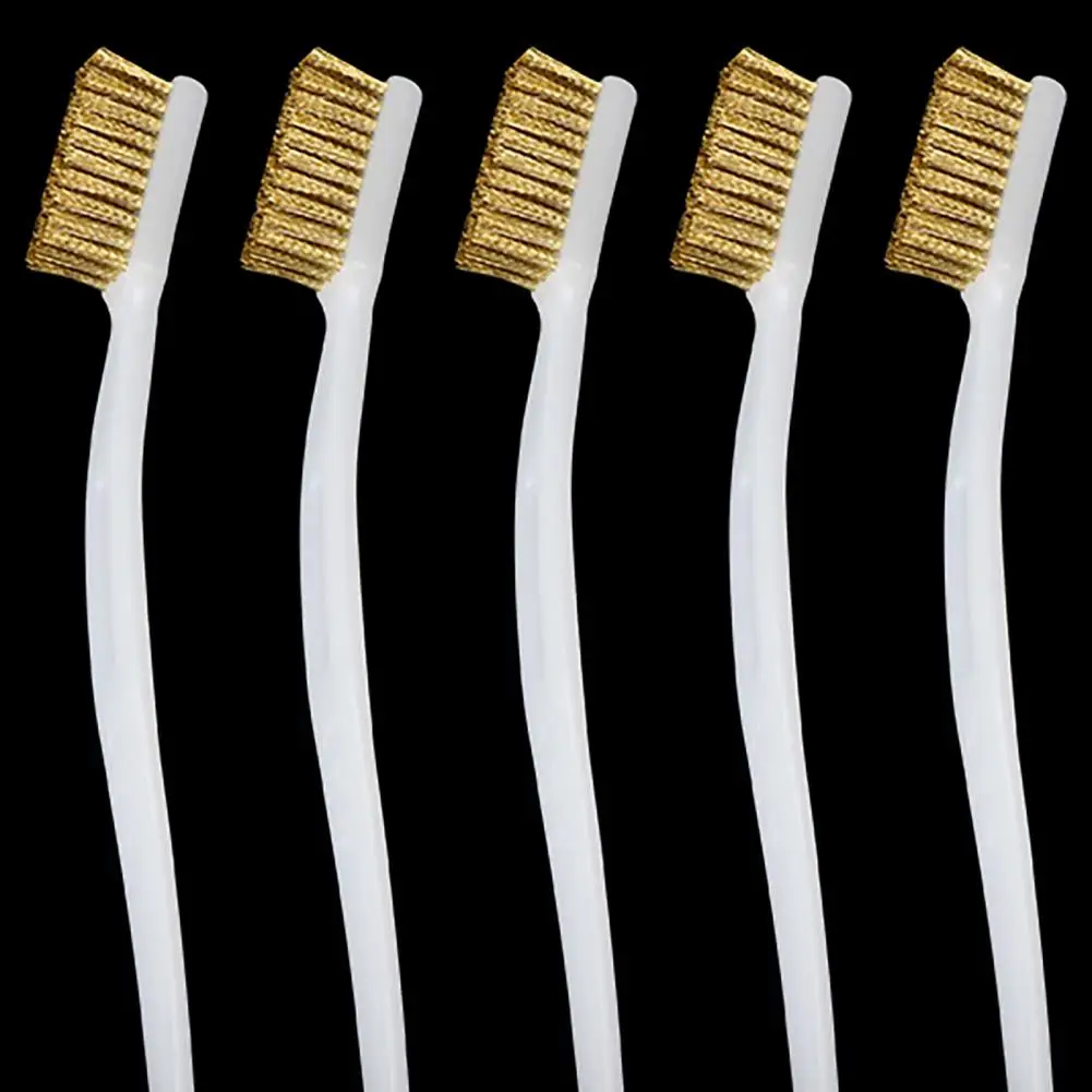 

Practical Copper Brush Printer Parts Cleaning Brush Powerful Auxiliary Tool 3D Printer Nozzle Cleaning Brush Tool