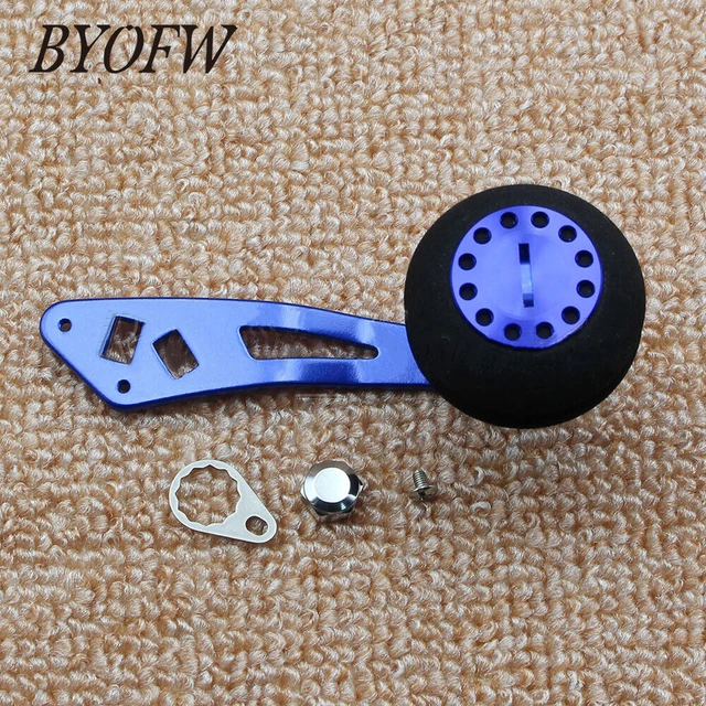 BYOFW Single Rocker Arm Metal Baitcasting Reel Handle Replacement Jigging  Grip For Abu Garcia Daiwa Trolling