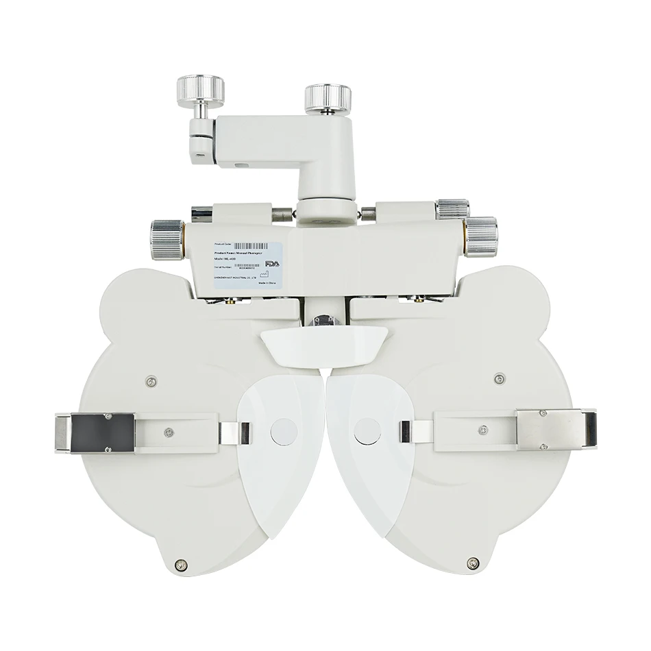 Ml-400 Refractor Most Popular Ophthalmic Instruments Optical View Tester Vision Tester Minus Cylinder Lenses Manual Phoropter
