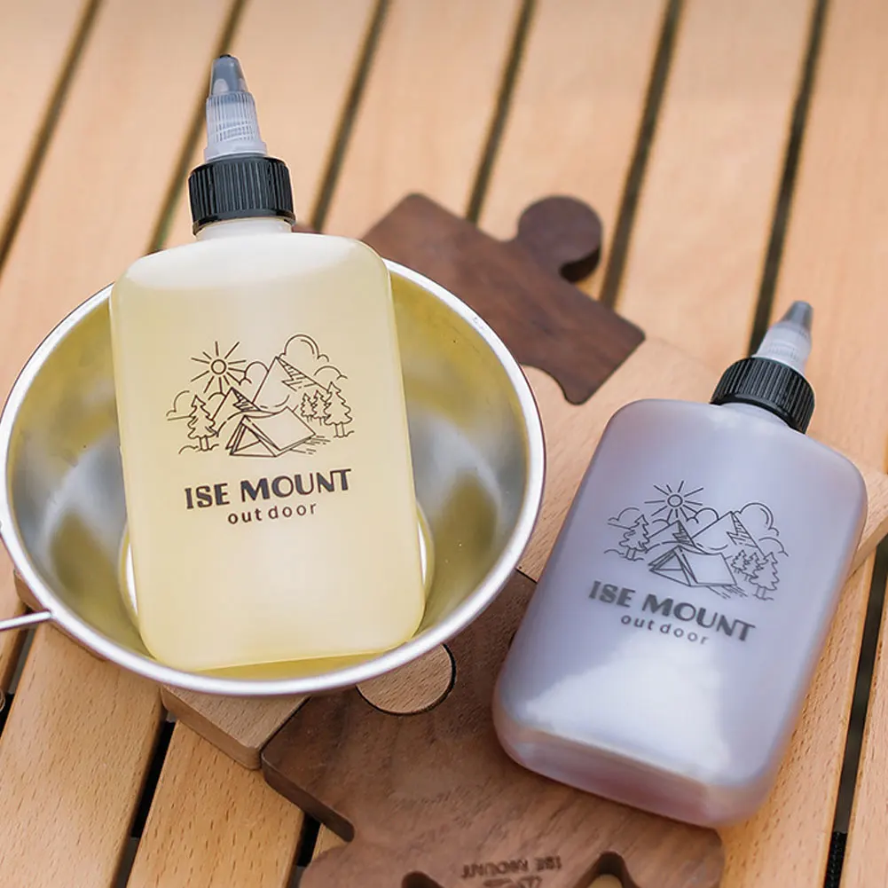 Outdoor Oil Bottle Portable Packaging Small Oil Pot Vinegar Bottle Soy Sauce Bottle Camping Leak-proof Sealed Seasoning Bottles
