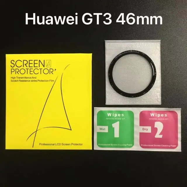 20D Curved Edge Tempered Glass For Huawei Watch GT2 Pro GT3 GT 2 3 46MM Screen Protector Protective film Smart Watch Accessories 