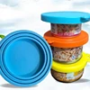 1PC General Storage fresh food Seal lid Pet supplies Cat food dog food silicone pet can lid 2