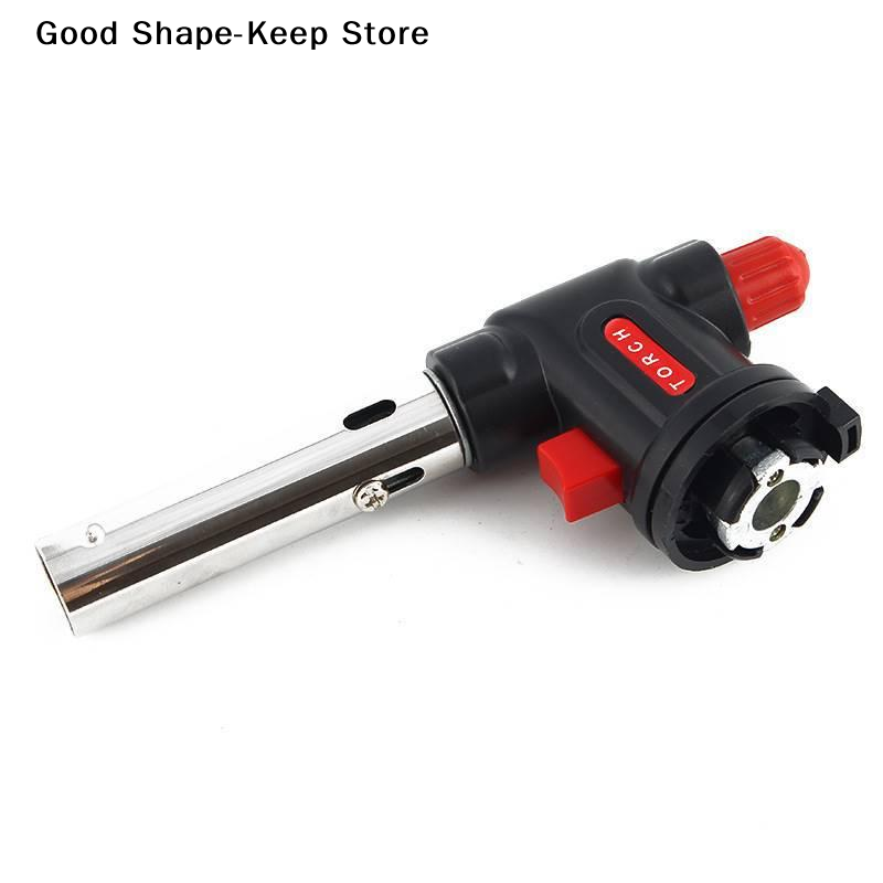 dailyCompact Butane Torch Adjustable Flame Gas Burner for Precise Welding Outdoor Baking Cooking CampingDaily products