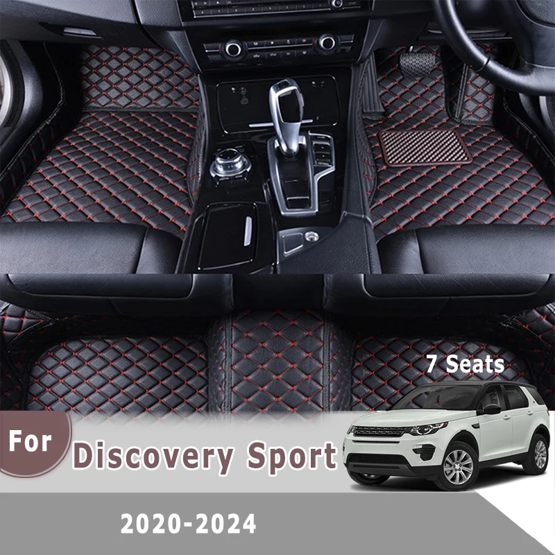 

Автомобильные коврики RHD для Land Rover Discovery Sport 2024 2023 2022 2021 (7 мест), коврики, автомобильные аксессуары, интерьерный коврик