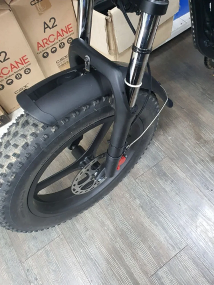 20x4.0 20x5.0 Fat Tire Fender E-bike 20inch Snowboard Electric Bicycle Mudguard Wing Plastic Sturdy Durable Mud Guard