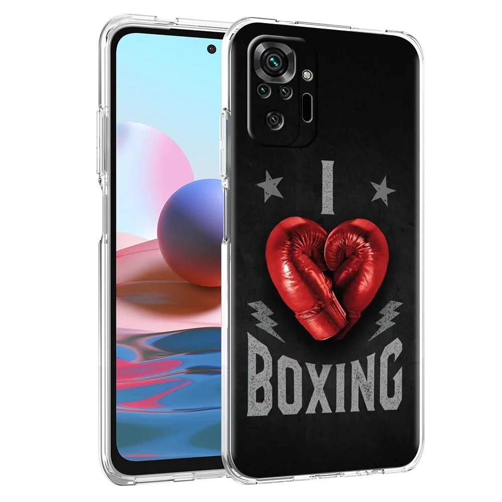 Boxing Champion Themed Soft TPU Phone Case