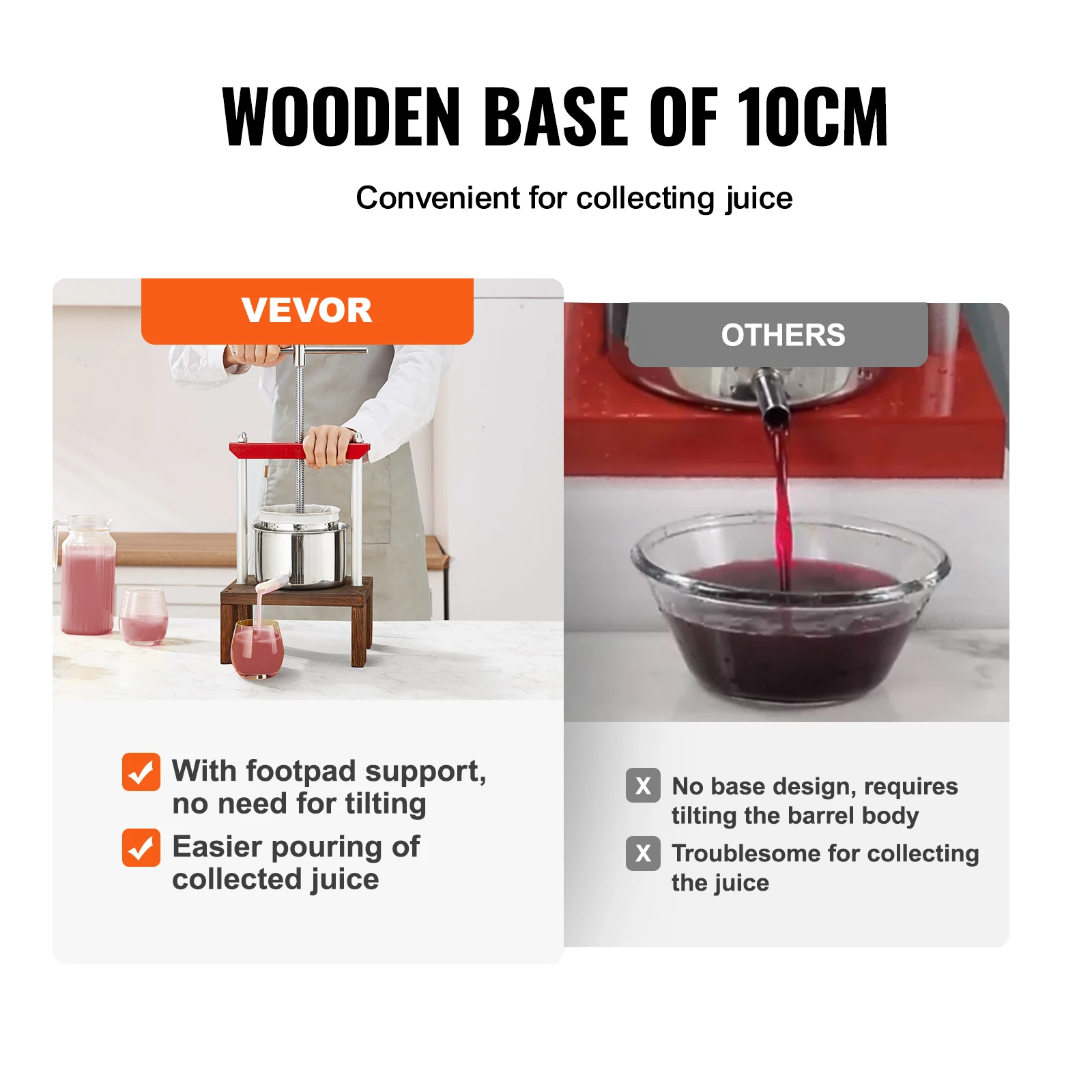 Manual juicer 2L Orange Juicer Extractor Stainless Steel Household Manual Squeezer Fruit Tincture Wine Olive Pressing Kitchen Machine manual juicer
