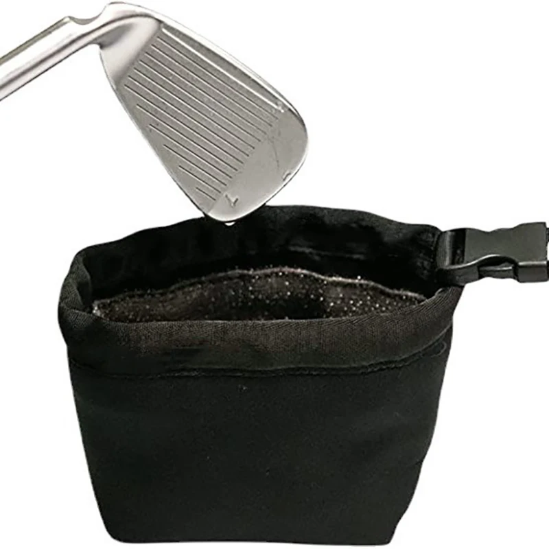 Easy-Clean Waterproof Golf Scrub Bag: Portable and DetachableEnhance Club Performance On-The-Go-Essential Accessory for Golfers 4