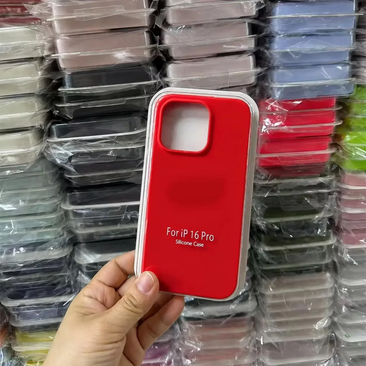 Premium Liquid Silicone Phone Case with Protective Box Cover