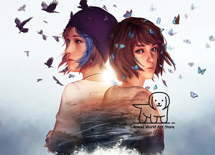 thumbnail image 1 of Pósteres y grabados del juego de anime Life Is Strange, pintura en lienzo, imágenes artísticas de The Traveler para la decoración del hogar de la habitación, regalo para jugadores, 1 of 5