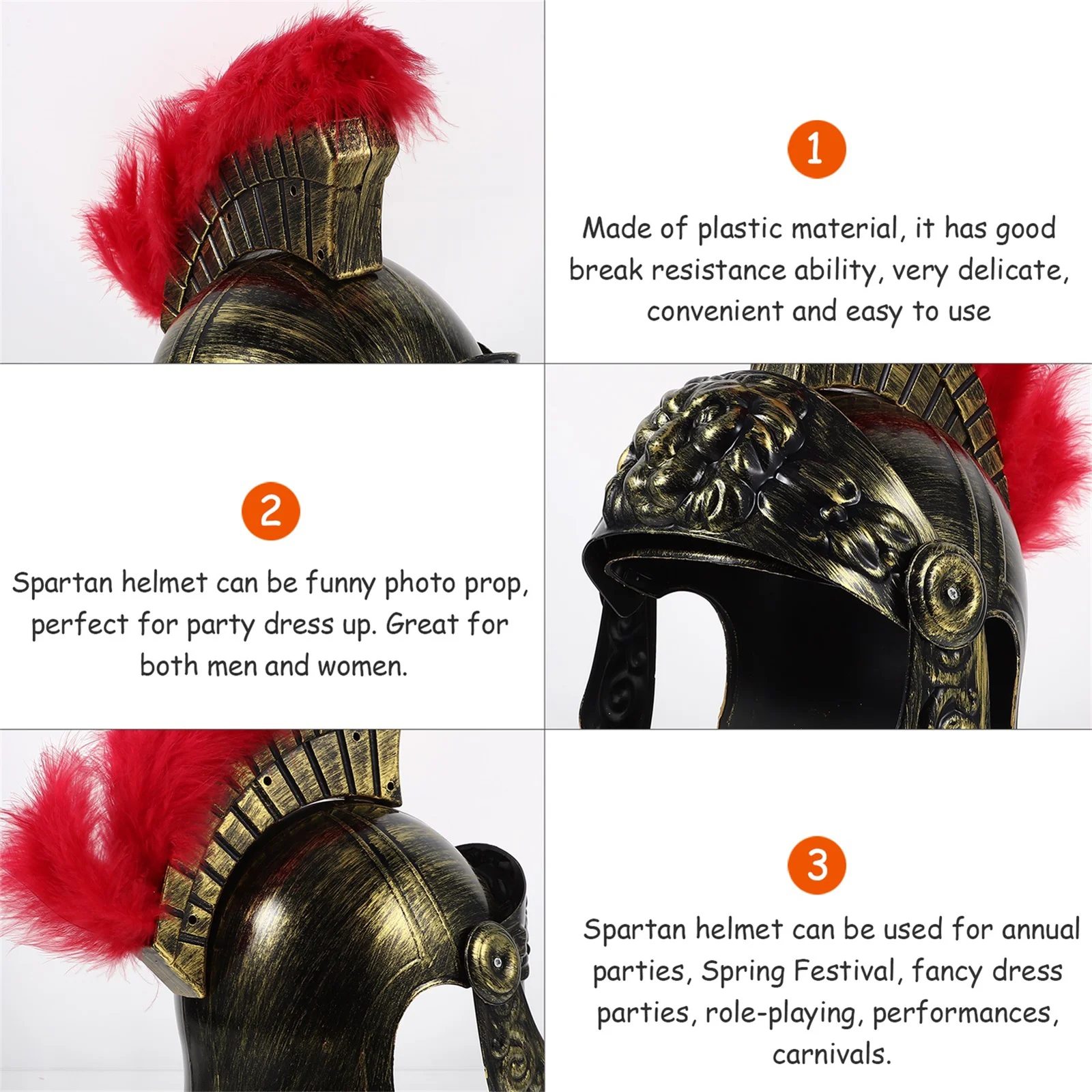 Samurai Hat Men Gladiator Roman Helmets Plush Toy Middle Ages Costume Plastic Soldier Child Hats samurai hats