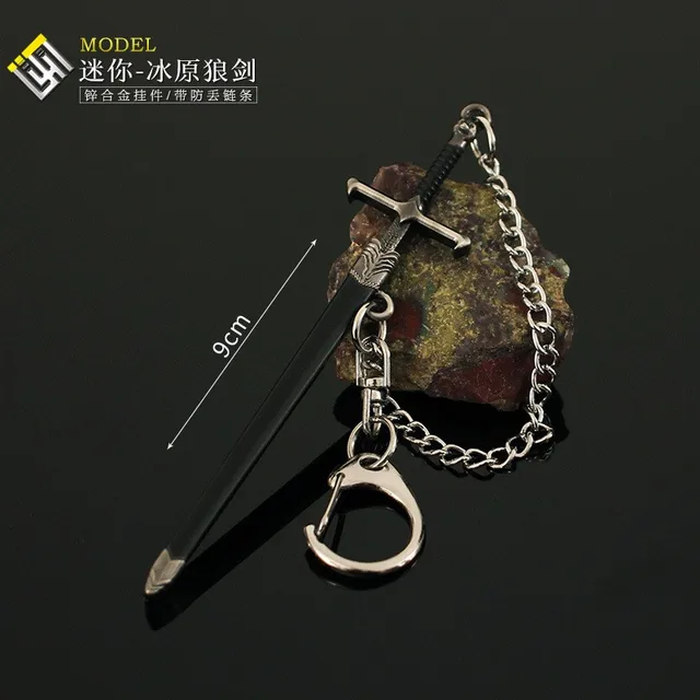 Snow Longclaw Jon Snow Keychain 9cm Longclaw Sword Jeor Mormont