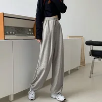 SHUJIN Oversize Women White Jogging Sweatpants Korean Fashion Sports Pants Casual Harajuku Wide Joggers Trousers Ankle-length - Image 4