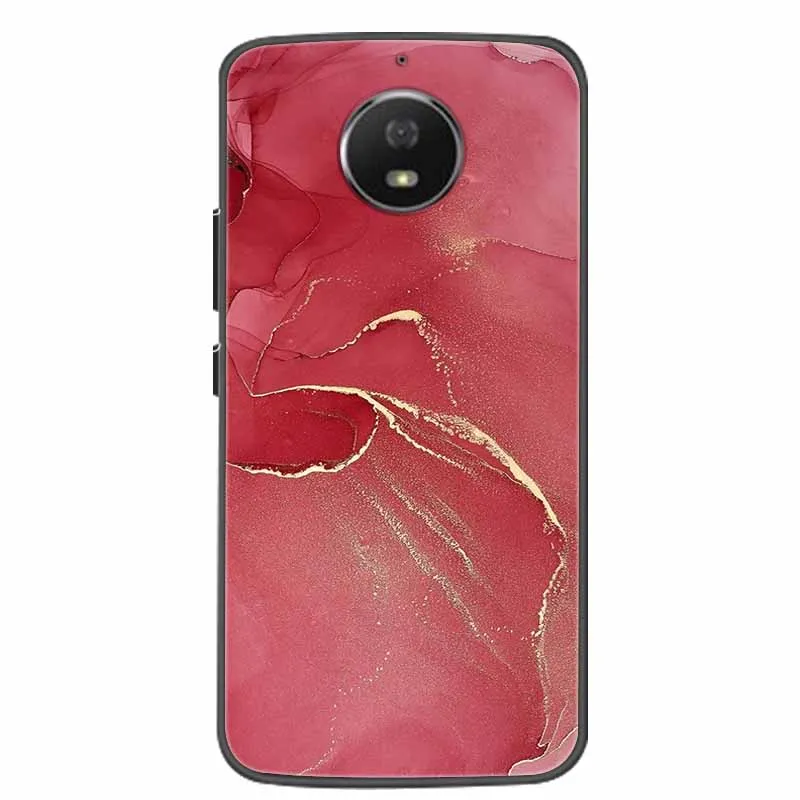 Colorful Marble Pattern Soft Silicone TPU Back Cover Phone Case