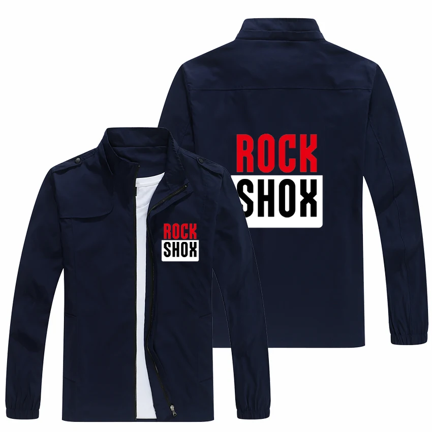 Men's Outdoor Sports Mountain Bike Biker Jacket Model Car Bike Print Jacket Windbreaker Fashion Biker Jacket Harajuku Street Jac