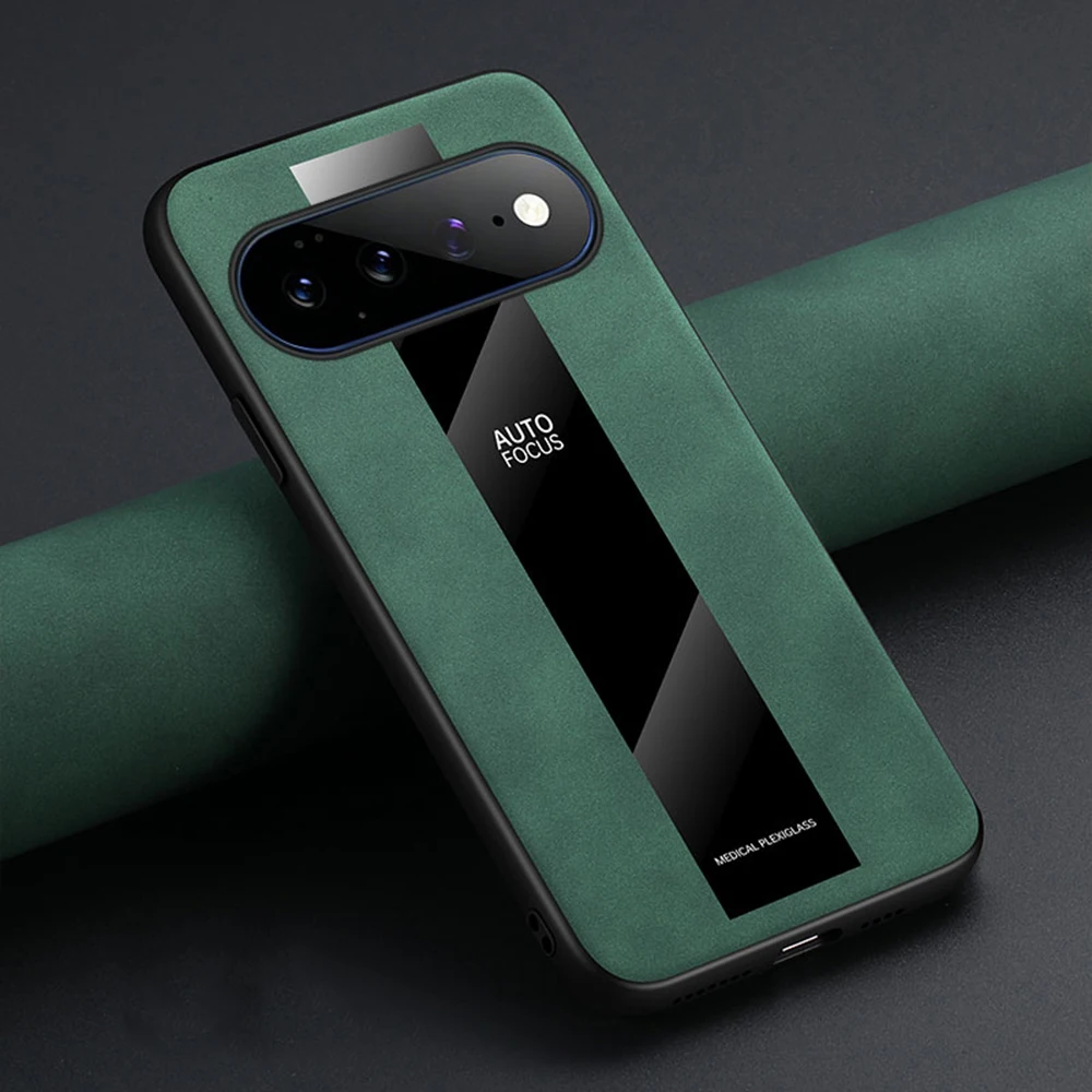 Luxury Sheepskin PU Leather Business Matte Shockproof Phone Case