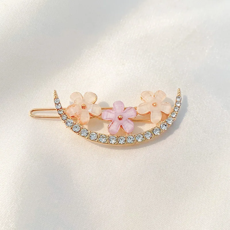 Bowknot Hair Clips Headwear Kids Hair Accessories Claws Fashion Geometric Metal Flower Heart Rhinestone Barrettes hair claw hair clips hair accessories