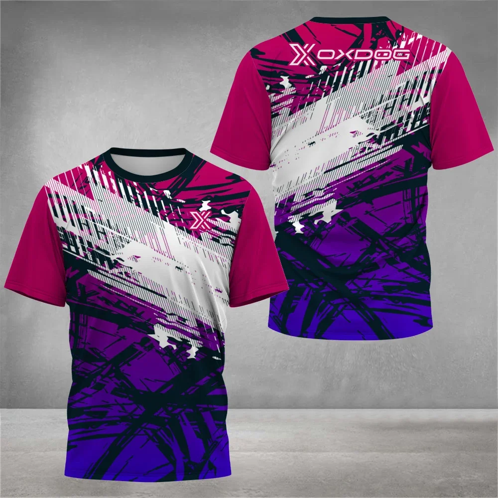 Men's New 3D Printed Football Uniform Men's T-shirt Outdoor Fashion Sports O-neck Short Sleeved Top Fitness Running Sports Shirt