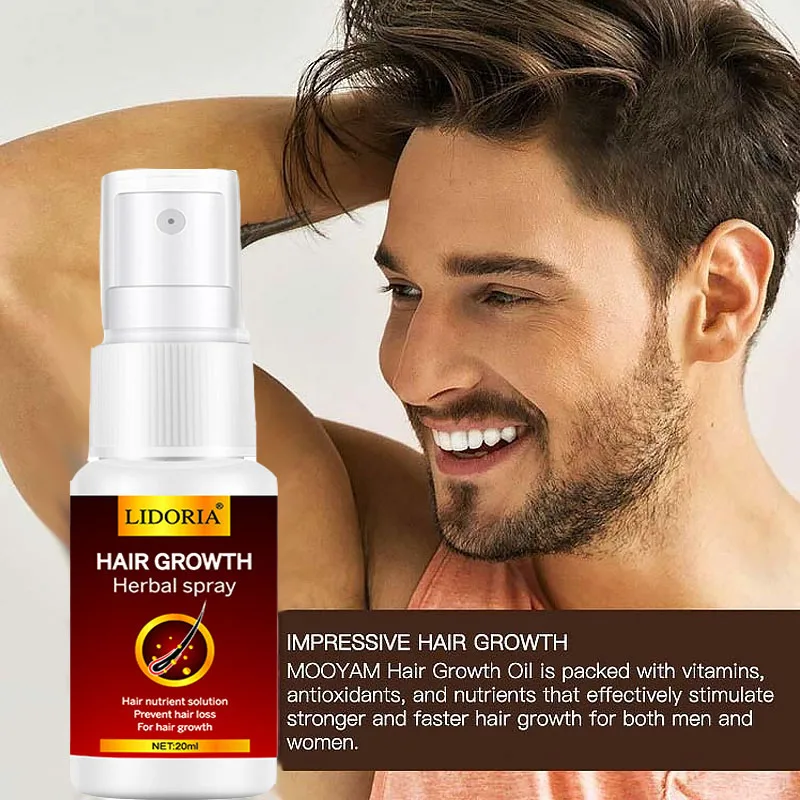 Hair Growth Serum Spray Fast   Liquid Treatment Scalp  Follicle Anti  Loss Natural Beauty Health  Care