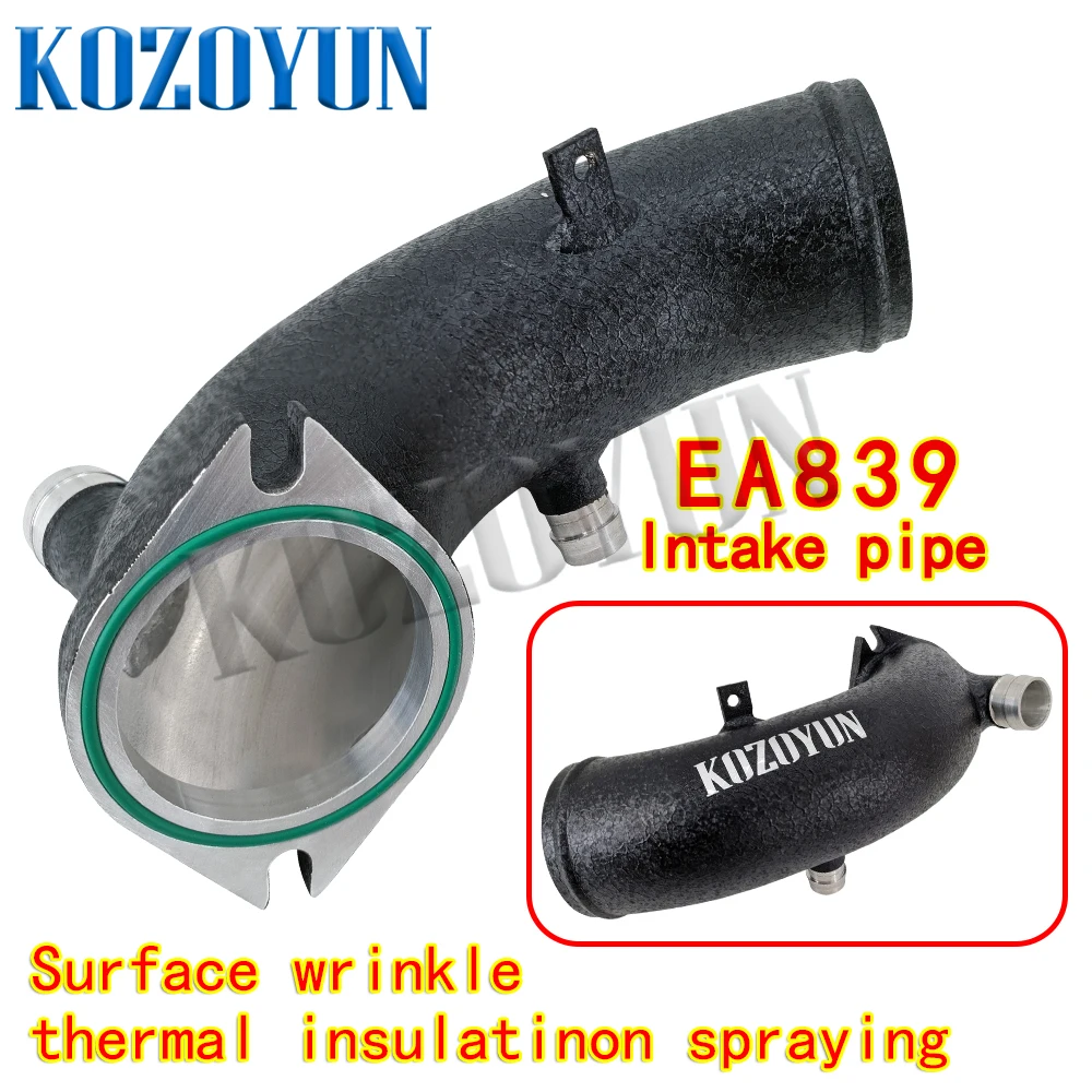 Turbo Inlet Intake Elbow Pipe for Audi S4 S5 SQ5 B9 3.0 TFSI EA839 Engine +
