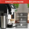 Fully Automatic Espresso Machine，Milk Frother,Built-in Grinder，Intuitive Touch Display ，7 Coffee Varieties for Home 5