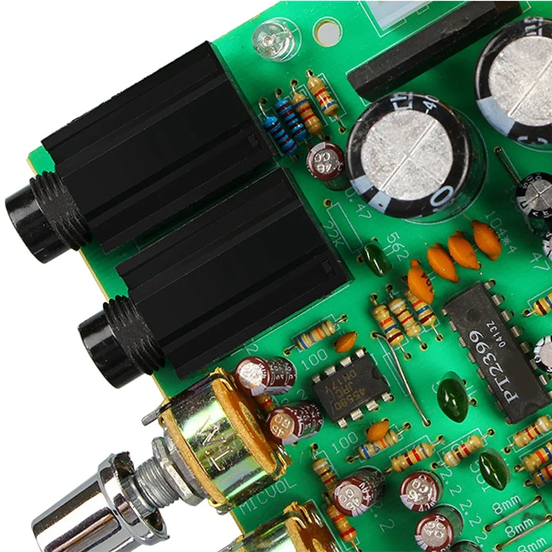 OK688 잔향 앰프 보드, 2.0 채널, 100W x 2 파워 오디오 앰프 보드, 듀얼 AC18-24V 홈 스피커, OK AMP