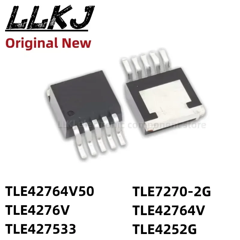 1pcs TLE42764V50 TLE4276V TLE427533 TLE7270-2G TLE42764V TLE4252G TO263-5 MOS FET TO-263-5