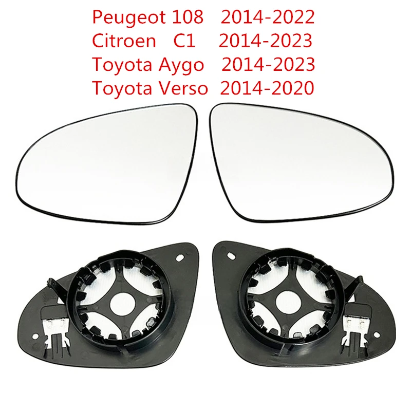 Vetro specchietto PEUGEOT 108 sinistra e destra | prezzo e costo on line su AUTODOC