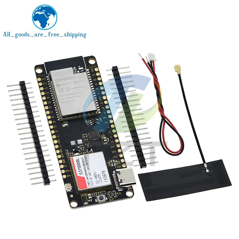 Ttgo T-Call V1.3 Esp32 Modulo Wireless Sim Antenna Sim Card Modulo Sim800L E Antenna Gsm/Gprs Per Arduino
