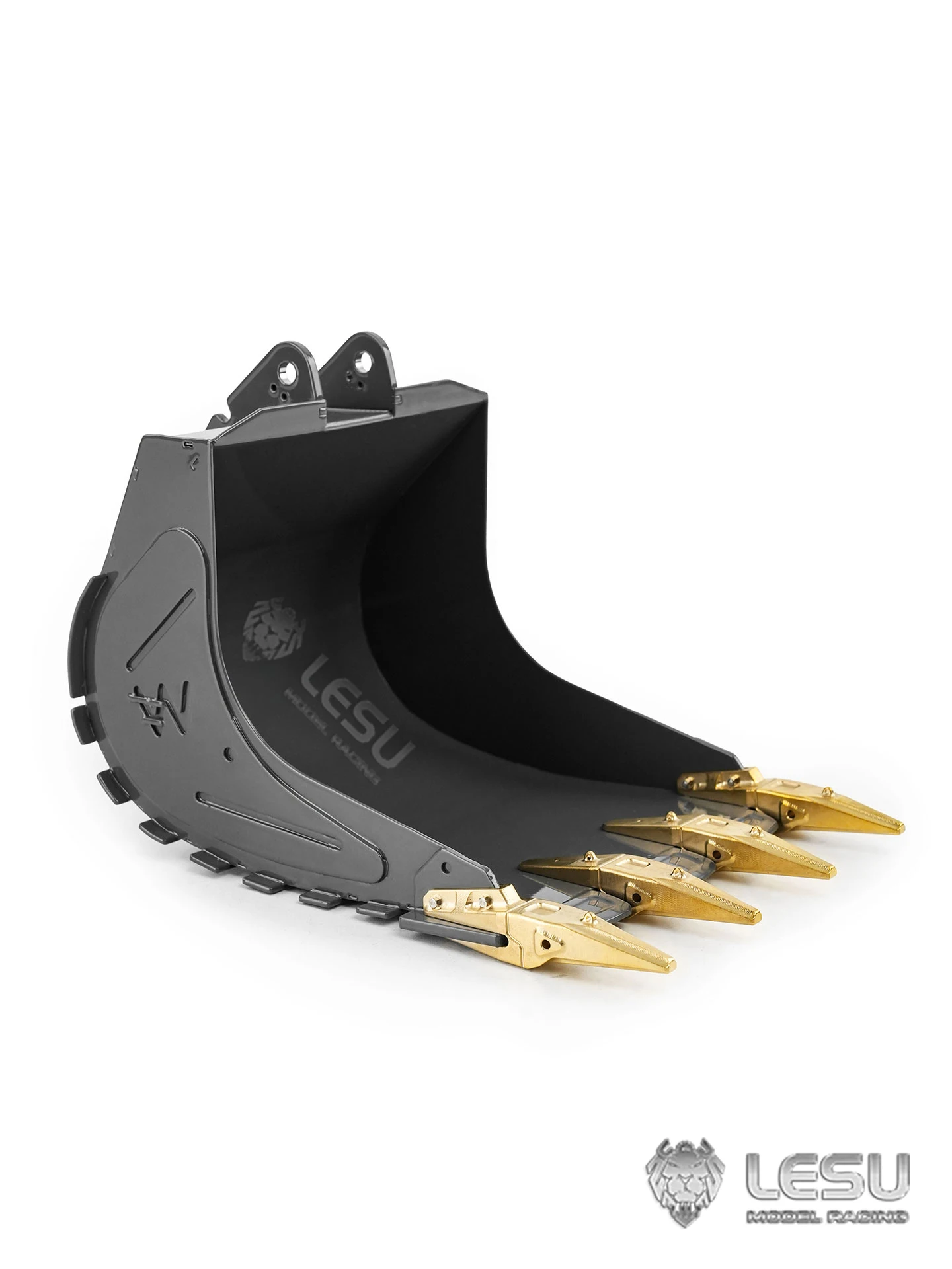 Metal Bucket for Tamiya 1/14 RC Excavator LESU DIY Parts 