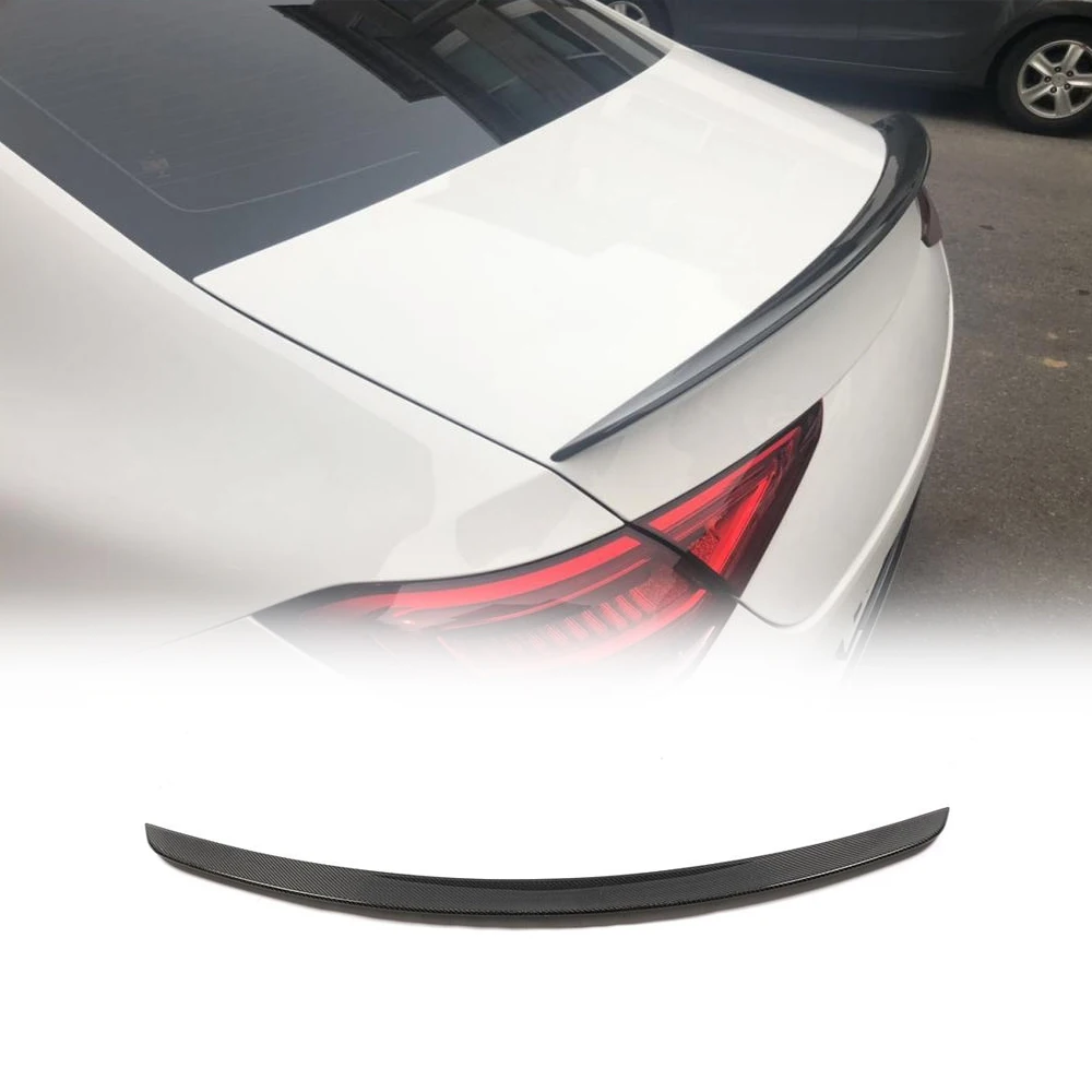 Carbon Fiber / FRP Rear Trunk Spoiler Wing Lip for Mercedes Benz CLS