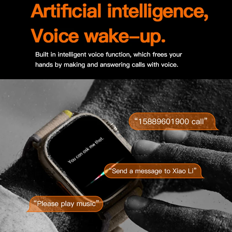 IOS ȵ̵忡   2PCS T800 Ʈ Ʈ ġ ø 8  ȭ       Smartwatch