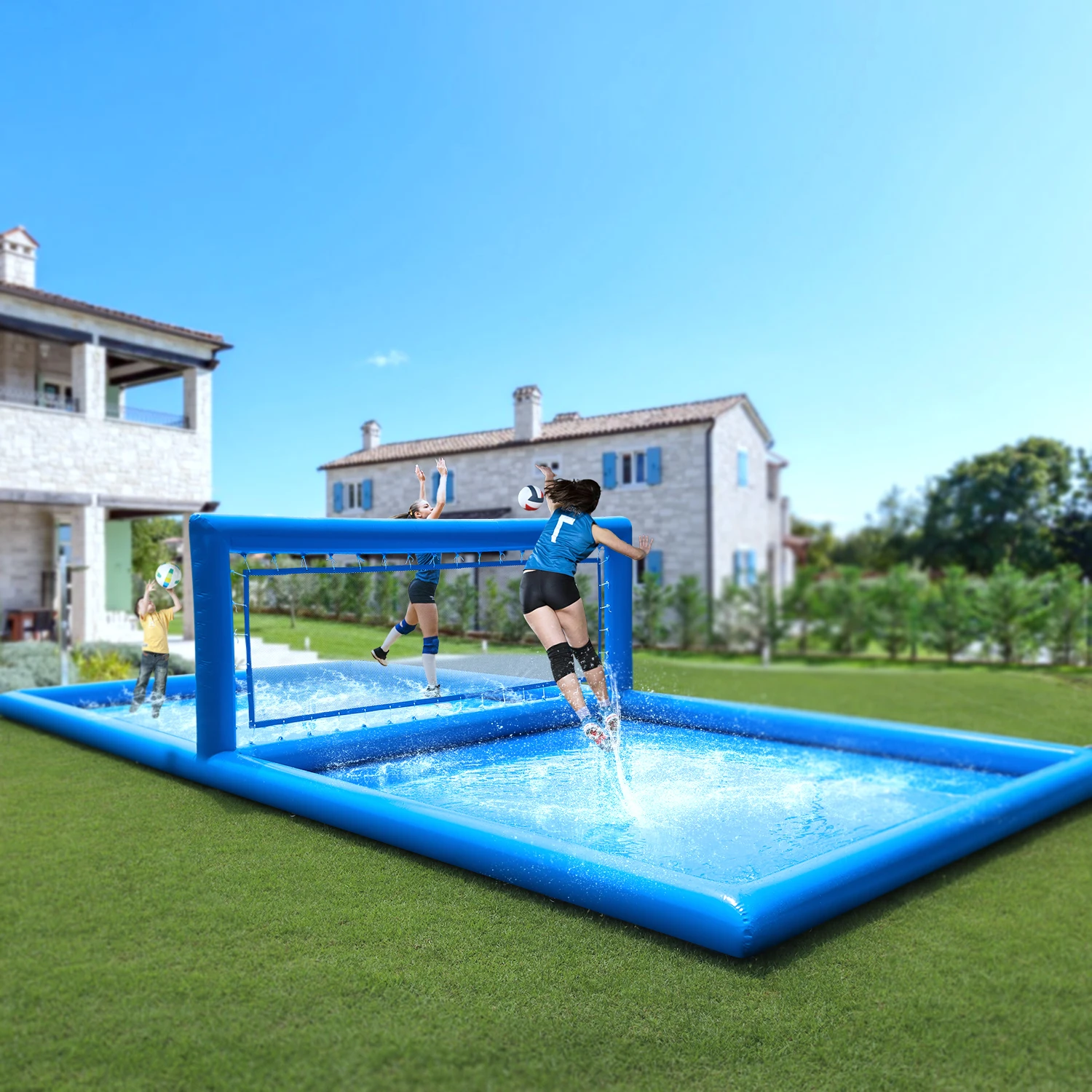 33ft Inflatable Volleyball Court 1