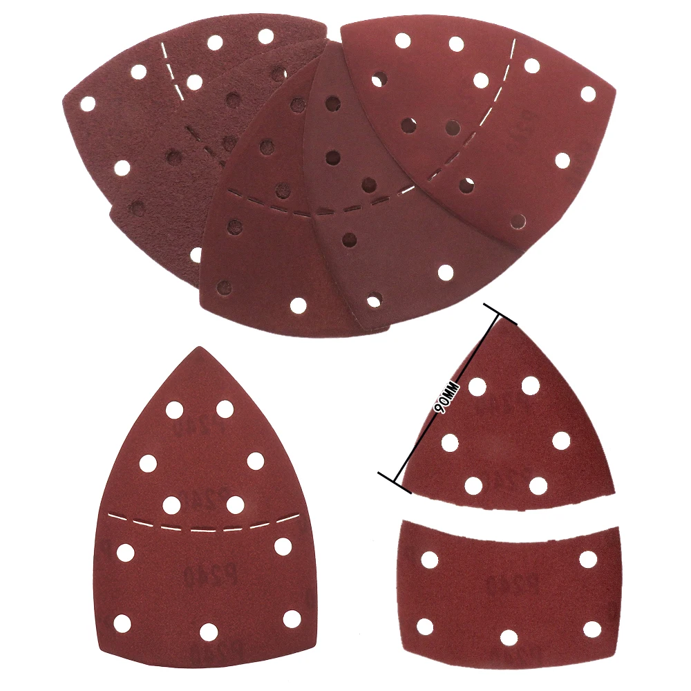 thumbnail image 2 of Mouse Sander Sandpaper 65 Pcs Sanding Pads, , Hook And Loop Sandpaper For Electric Sander, Detail Mouse Sander Pads 2 of 13