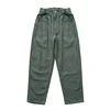 Sauce Zhan Men Pants Linen Pants Men Summer Breathable Casual Pants Ankle-length Loose Fit Taper Leg 5