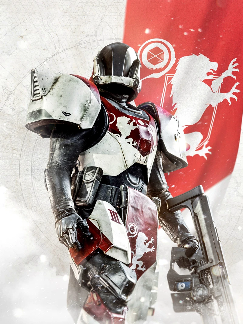 Destiny 2 Video Game Diamond Painting Kits 5d Diy Fantasy Shooter Hunter  Cross Stitch Mosaic Home Decor Gift, image size:800x1067