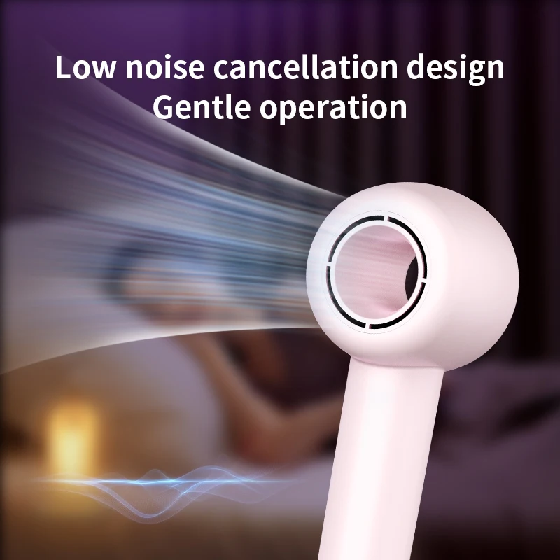 Professional leafless hair dryer negative ion hair care Quick Dry Home powerful hair dryers constant 200 million negative ion 6