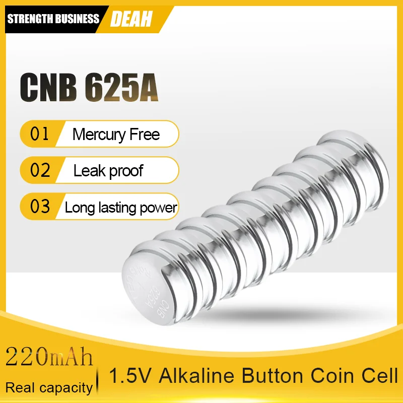 20-100PCS 1.5V CNB 625A Button Battery Lr625 V625u E625 Lr625g Mr9 ...