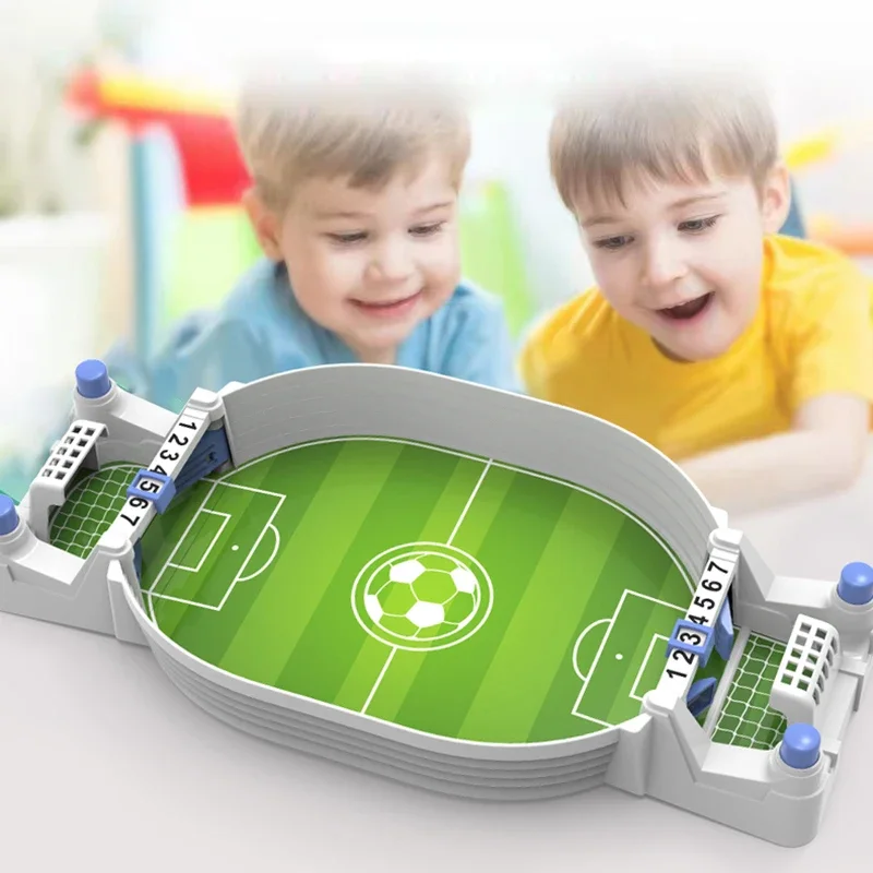 Table Football Game Tabletop Soccer Game Table Football Board Game For Family Party Tabletop Soccer Play Ball Toys Sport Intdoor Portable Interactive Toys For Kids Gift