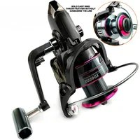 Metal Spool Spinning Fishing Reel Ultralight Max 12KG Reel Right/Left Interchangeable Handle 1000-7000 High Speed Gear 5.2:1 2