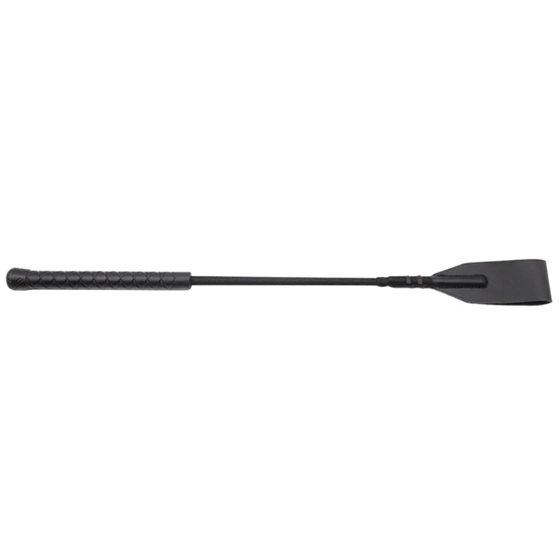 Lightweight PU Leather Horse Whip Portable Riding Crop Stage Performance Props Equestrian Training Supplies Easy to Use