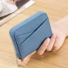 New Women Wallet PU Leather Card Holders Female Cowhide Wallets Fashion Small Portable Purses Cute Wallet Coin Bags Clutch 4