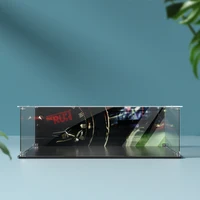 Acrylic display box for lego bricks 42111 display case for Dom's Dodge building block dustproof clear model car storage box 2