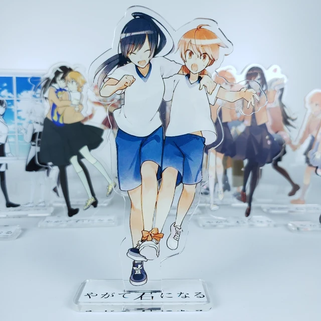Anime Bloom Into You Yagate Kimi ni Naru Acrylic Stand Figure