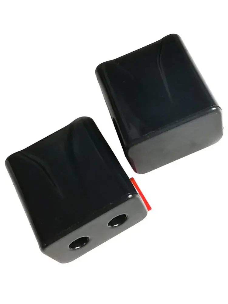 2PCS Ultrasonic Whistles Safety Sound Alarm Black Car Deer Animal Alert Warning Holed Ultrasonic Warning Device Car Accessories
