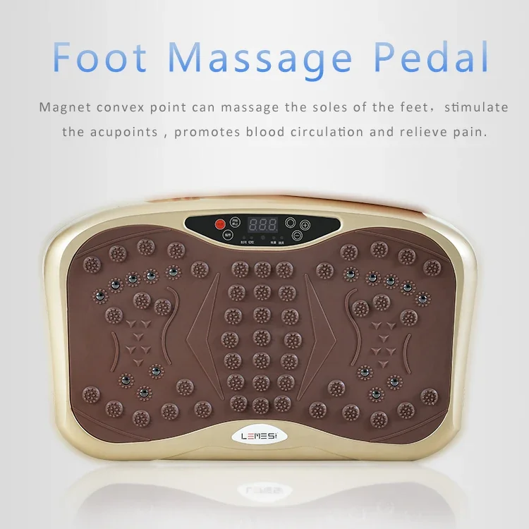 Vibrating disc home fitness machine fit massage Body Fat-reducing Machines Vibration Plat form Rejection Of Fat