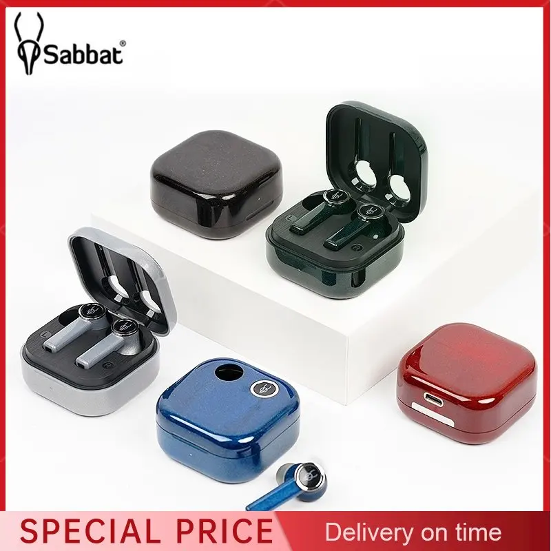 

Sabbat E18 TWS Qualcomm QCC3034 Bluetooth 5.2 Earphone IPX5 Sport Mini Wireless Headphones CVC8.1 Noise Reduction HiFi Earbuds